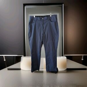 Eddie Bauer Mens Adventure Trek Water Resistant Nylon Pants Blue Size 40x30